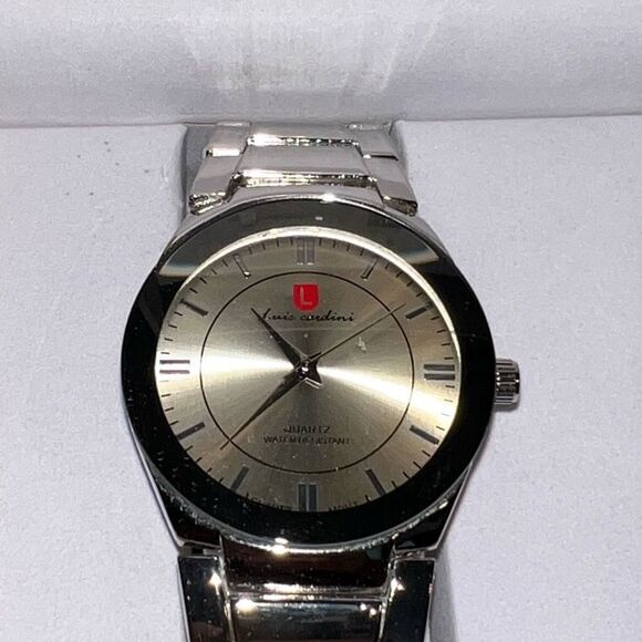 Luis Cardini watch set matching ladies and men’s quartz  tested has new batterie - Picture 2 of 10